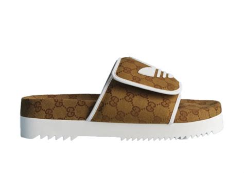 gucci adidas slides|Gucci Adidas loafer.